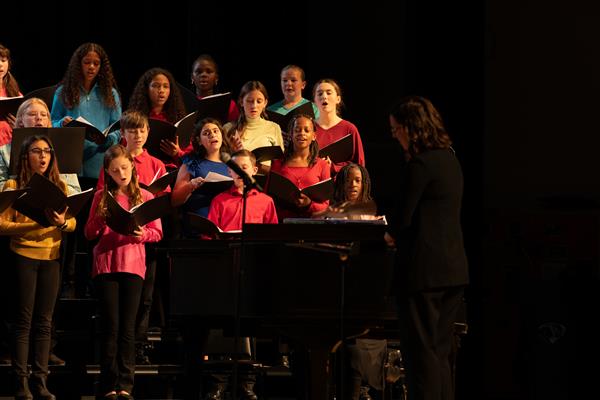 2023 All County Chorus Students Performing